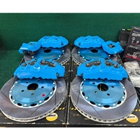 Kit de mise à niveau de freinage Brembo pour Honda CR-V : 4 étriers, disques rainurés en carbone haute performance, kit de montage complet, EPB inclus