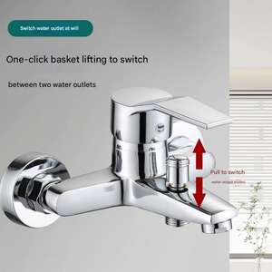 Ensemble <span class=keywords><strong>de</strong></span> robinets <span class=keywords><strong>de</strong></span> salle <span class=keywords><strong>de</strong></span> bain en or <span class=keywords><strong>de</strong></span> luxe avec technologie anti-fuite et pomme <span class=keywords><strong>de</strong></span> douche à pression améliorée incluse - Product Image 4