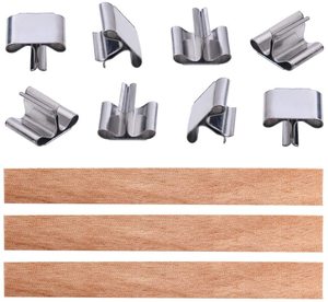 लकड़ी wicks <span class=keywords><strong>trimmer</strong></span> अनुकूलित wicks लकड़ी छड़ी मोमबत्ती निजी लेबल मोमबत्तियाँ कंटेनर लकड़ी बाती - Product Image 4