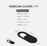 Cubierta de Webcam deslizante de seguridad para portátil, tableta Pro, iMac, iPhone