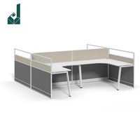 Panneaux de séparation de bureau en feutre PET polyester, directement de l'usine, pour cloisonnement de bureau, système d'écran insonorisant pour poste de travail des employés