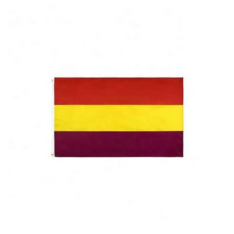 Bandera Nacional de la República Española, bandera del Imperio Español de 3x5 pulgadas