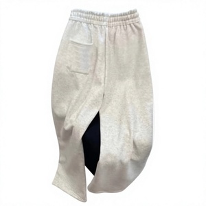 Premium Unisex Baggy Fleece <b>Trousers</b> Oversized Winter Sweatpants Loose Fit Casual Streetwear <b>Joggers</b> - Product Image 2