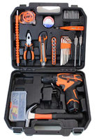 Perceuse au lithium 12V 46 pièces 246 pièces ensemble d'outils de forage perceuse à percussion pour Offre Spéciale