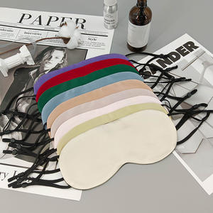 Máscara de Ojos de seda de doble cara ultrafina 100% ajustable de 19 Mm para hombres y mujeres uso nocturno y de viaje al por mayor - Product Image 1