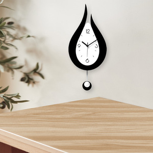 <span class=keywords><strong>Orologio</strong></span> da parete a goccia in acrilico <span class=keywords><strong>orologio</strong></span> da parete con altalena per la casa soggiorno <span class=keywords><strong>orologio</strong></span> decorativo silenzioso per camera da letto - Product Image 1