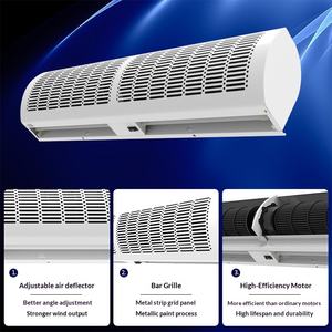 Rideau d'<span class=keywords><strong>air</strong></span> industriel à grand volume d'<span class=keywords><strong>air</strong></span>, à flux croisé, pour portes, usage commercial, 1.2m 1.5m 1.8m 2m, pour prévenir la dispersion de l'<span class=keywords><strong>air</strong></span> conditionné - Product Image 3