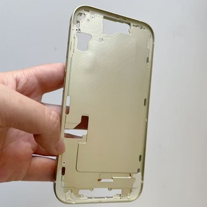 Chasis de Aluminio, Placa Interna, Carcasa de Repuesto, Bandeja SIM, Tornillos OEM, Verde, Rosa, Azul, Negro, Marco Medio para iPhone 15 15 Plus - Product Image 6