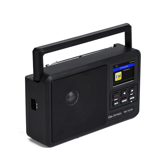 Portable Network FM Radio; Portable Multi-functional DAB FM Radio Receiver