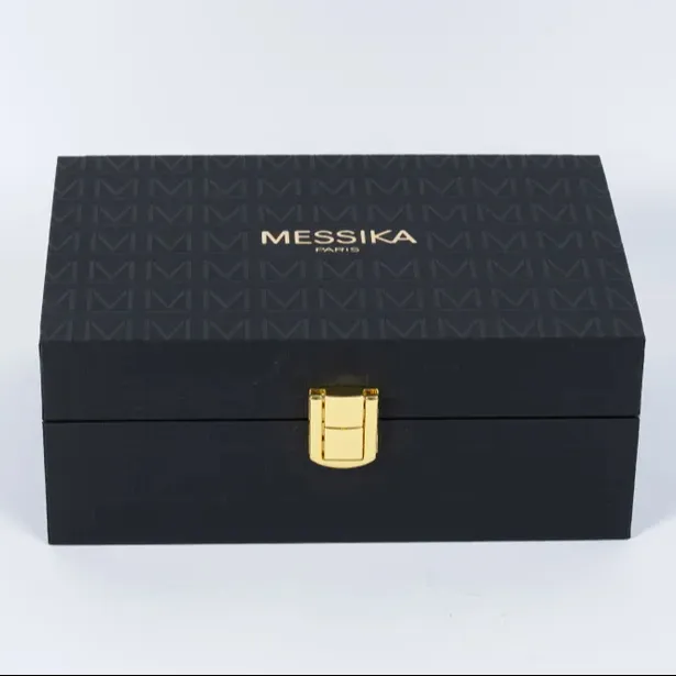 Paris MESZIKO Luxus-Schwarzholz-Geschenkbox für Schaukasten Packungsbox-Set A1 handgefertigte OEM-Holz-Glanzuhrenbox Driftholz