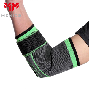 Menics OEM/ODM Protezione per Gambe, Ginocchiera in Maglia, Benda Sportiva per Esterni, Adatta per Sollevamento Pesi e Fitness per Adulti - Product Image 1