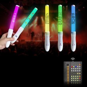 Bâtons lumineux <span class=keywords><strong>LED</strong></span> multicolores personnalisables avec logo, télécommande DMX pour concerts, événements et fêtes - Product Image 1