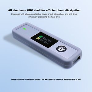 ITGZ Fingerprint Encryption M.2 <b>SSD</b> Box 9210B NVME/SATA Dual Protocol Mobile <b>External</b> for Both Phones and Fingerprint Encryption - Product Image 2