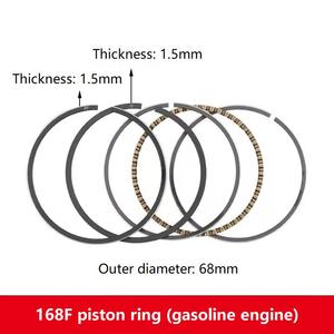 Vòng <span class=keywords><strong>Piston</strong></span> Chất lượng cao cho động cơ xăng Phụ kiện phổ quát 168f/170f/188f/190f/192f STD <span class=keywords><strong>Piston</strong></span> Nhẫn - Product Image 2