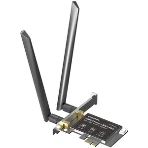 Comfast 2024 WiFi7 Tech High power Tri-band 8774Mbps PCI-E wireless adapter BT5.4 network card wifi extender