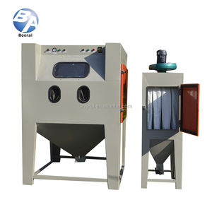 Machine de sablage manuelle fermée avec collecteur de poussière indépendant et pompe pour un travail efficace - Product Image 2