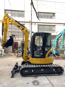 Mini-excavatrice d'occasion de 3,5 tonnes, CAT Caterpillar 303.5e, avec chenilles en caoutchouc et lame, Caterpillar CAT 303.5 303.5E d'occasion - Product Image 6