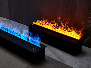 Design moderne 60 pouces ou 1500 mm cheminée meuble <span class=keywords><strong>TV</strong></span> électrique 3d vapeur d'eau cheminée vapeur - Product Image 3