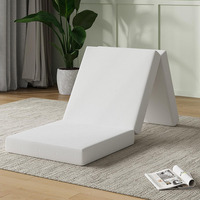 Usine En Gros Orthopédique Portable Couverture Imperméable Durable Trois Plis Matelas En Mousse À Mémoire Pour Camping Invités