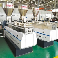 PP PE Caco3 Filler Masterbatch granulés faisant la machine extrudeuse à double vis