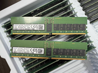 RAM Server Enterprise DDR5 4800MHz 32GB M321R4GA0BB0-CQK ECC RDIMM, Memori Latensi Rendah untuk Peningkatan Rak Cloud Pusat Data
