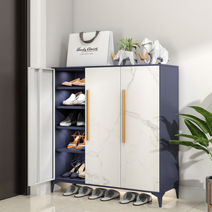 Zapatero de Acero Resistente con Cerradura, Gran Capacidad, para Exteriores, con Cerradura de Combinación Antirrobo, para Entrada, Pasillo, Recibidor, Uso Doméstico - Product Image 3