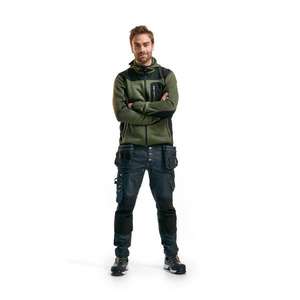 BLAKLADER - 4930211746994XL Veste tricotée Vert armée/Noir-EAN 7330509411841 VESTES DE TRAVAIL D'HIVER SOFTSHELL ET VESTES REMBOURRÉES - Product Image 3