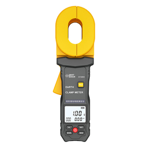 SMART SENSOR ST4800 Earth Resistance <b>Clamp</b> Meter 1200 Ohms 20A <b>Clamp</b>-on Ground Resistance Testers - Product Image 1