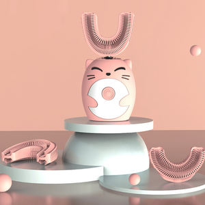 Cepillo de dientes eléctrico inteligente para niños en forma de U recargable portátil limpieza automática cepillo de dientes en forma de U - Product Image 2