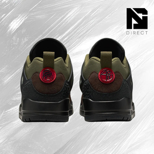 Air Jordan Spizike Low 'Beef & Broccoli' Chaussures de basketball montantes en maille pour homme, style décontracté et sportif - Product Image 4