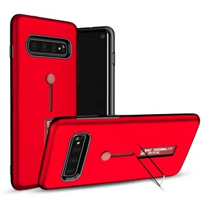 2019 Yeni Varış Metal Stentler Tasarım Tpu + Pc s 10 cep telefonu kılıfı Için Galaxy s9 s10 Kılıfı - Product Image 1