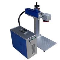 Máquina de Marcado Láser de Fibra MOPA, Grabado en Color 3D, Refrigeración por Aire, Control EZCAD, para Joyería, Metal, Grabador de Marcado de Acero Inoxidable