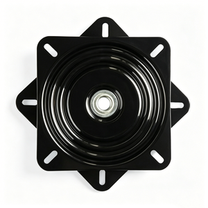 Base Giratoria Negra Fabricada en Vietnam, Marca Independiente, OEM, ODM, Accesorio de Base Giratoria para Muebles Personalizados - Product Image 1