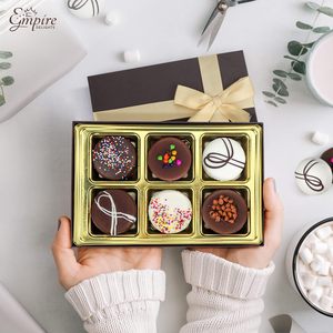 Boîtes de Brigadeiros Brésiliens Classiques de <span class=keywords><strong>Luxe</strong></span> Personnalisées en Gros (9 pièces) – Boîte de Brigadeiros Gourmands avec Plateau Blister - Product Image 2
