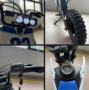 Vélo électrique tout-terrain puissant DK16 pour adultes, cadre en fer 48V, 3 vitesses, moteur central, batterie lithium intégrée, populaire - Product Image 4