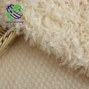 2022 Champagner Grau Weiß Feder Französisch Afrikanischer Stoff für Design Couture Diy Nähen Brautkleid Abendkleid Breite 150cm - Product Image 5