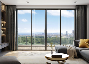 <span class=keywords><strong>Porte</strong></span> coulissante en verre lourd résistant au vent, <span class=keywords><strong>isolation</strong></span> <span class=keywords><strong>phonique</strong></span>, <span class=keywords><strong>isolation</strong></span> <span class=keywords><strong>thermique</strong></span>, économie d'énergie pour cloison intérieure/extérieure - Product Image 6