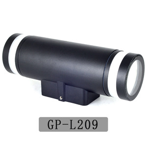 Ikawa LED-Wandleuchte GP-L209, wasserdichte, einfache Auf- und Abwärtsleuchte aus Aluminium für den Außenbereich, für Balkon, Terrasse, Innenhof - Product Image 2