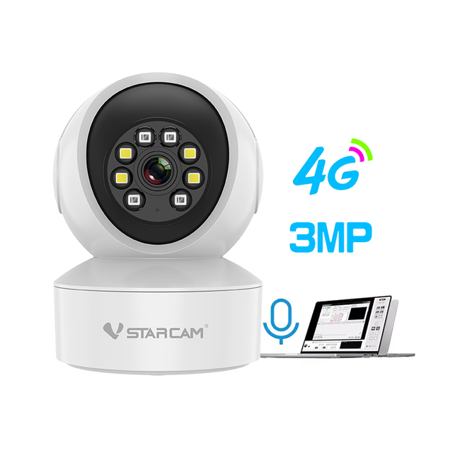 Vstarcam CG49L Full Color Night Vision Home Surveillance Cameras 3MP Support Two-way Voice Wifi IP Camera Indoor 4G PTZ Cam
