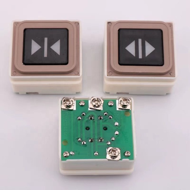 Toshiba Modern Hotel Use Elevator Push Button CV60 Metal Part