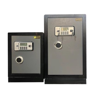 Coffre-fort ignifuge pour la maison et le bureau, robuste, à combinaison, 600x700x380mm, en acier au carbone, type autoportant, avec fonction d'alarme - Product Image 2