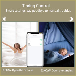 Motor Inteligente para Cortinas SZMYQ 2N.m Tuya WiFi de 25 mm para Tubo de 37 38, Motor Eléctrico para Persianas Enrollables para Dormitorio - Product Image 5