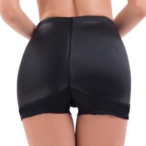 HL-1118 Culotte Gainante Femme en Satin Rembourrée Épaissie Effet Rehausseur de Fesses Ferme Grande Taille - Product Image 1