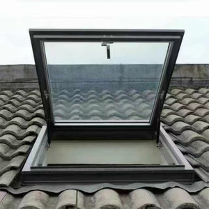 Fenêtre de toit intelligente à capteur électrique en alliage d'aluminium et verre, étanche pour véranda, toit incliné, grenier - Product Image 4