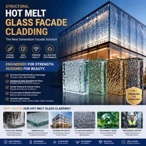Solution d'ingénierie pour revêtement de façade <span class=keywords><strong>en</strong></span> verre thermofusible structurel, panneaux moulés renforcés pour extérieur intensif - Product Image 3