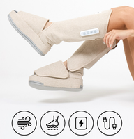 Bottes de massage des jambes Air Wave Full Wrap Compression Foot & Leg Press Fonction de soulagement de la douleur