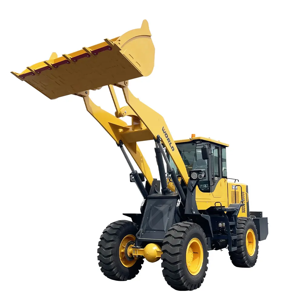 WORLD Brand W136 3Ton China made articulated small mini wheel loader for sale