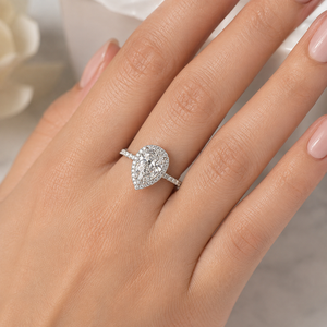 Anello a Goccia per Donne, Design Elegante, Accessorio da Dito per Uso Quotidiano - Product Image 4