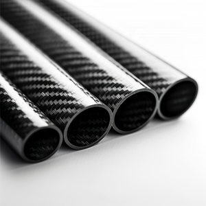 El tubo de fibra de carbono más popular de alta calidad, moldeado de fibra de carbono, tubo de fibra de carbono ligero de sarga 3k de 50mm - Product Image 3