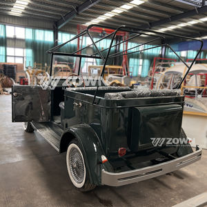 Sokakta Kullanıma Uygun 48V Elektrikli Klasik Vintage Araba Klasik Gezi Servis Otobüsü Özel Taşıma - Product Image 5
